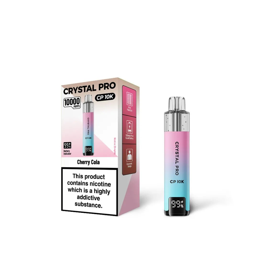Crystal Pro CP 10K Puffs Prefilled Pod Kit | Only £8.99 | Any 3 for £24