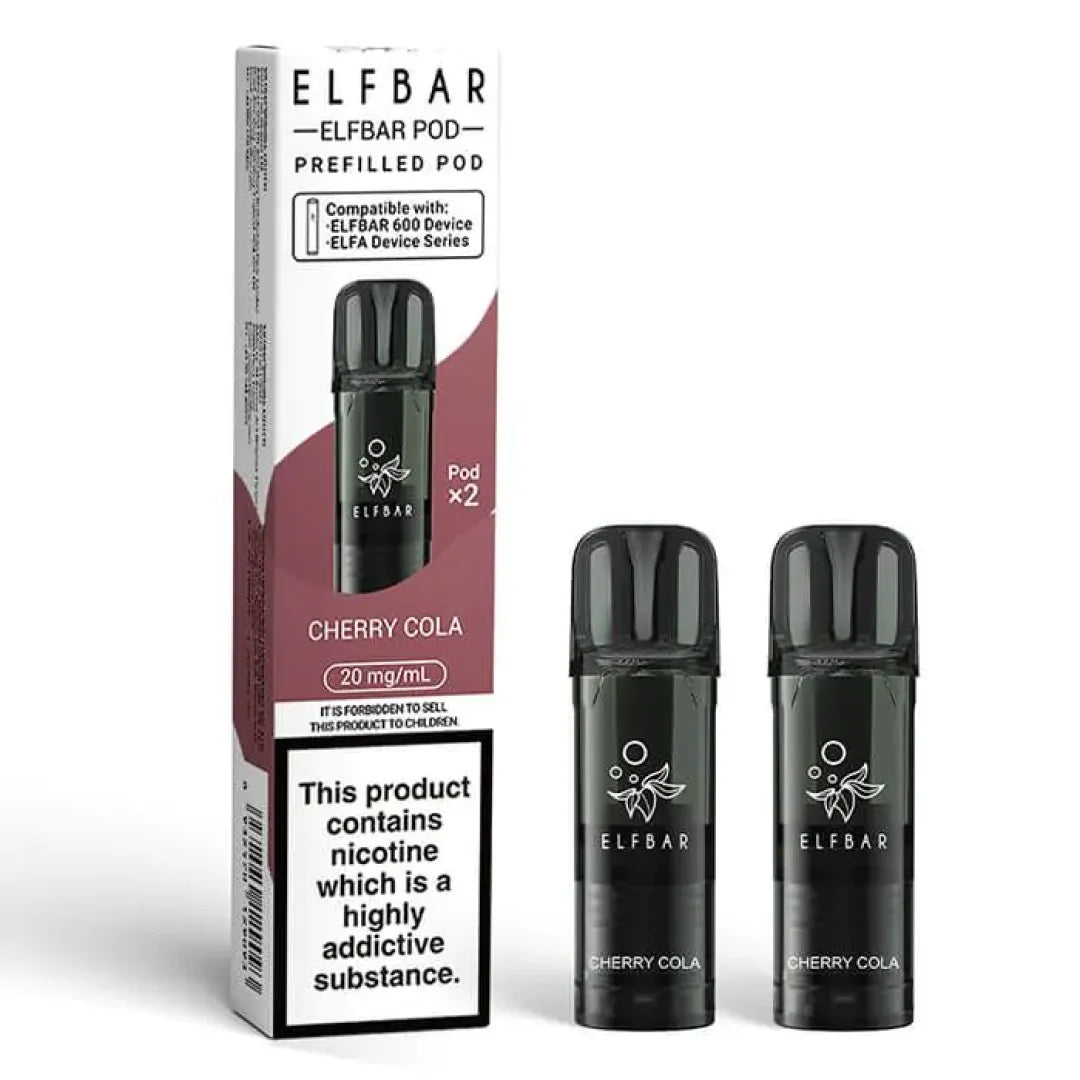 Elf Bar 600 Prefilled Refill Pods | Only £5.49 | Any 3 for £15