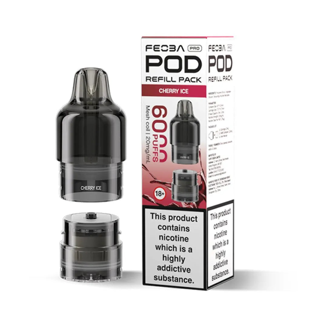 Feoba Pro 6K Prefilled Refill Pods | Only £4.99 | Any 3 for £14