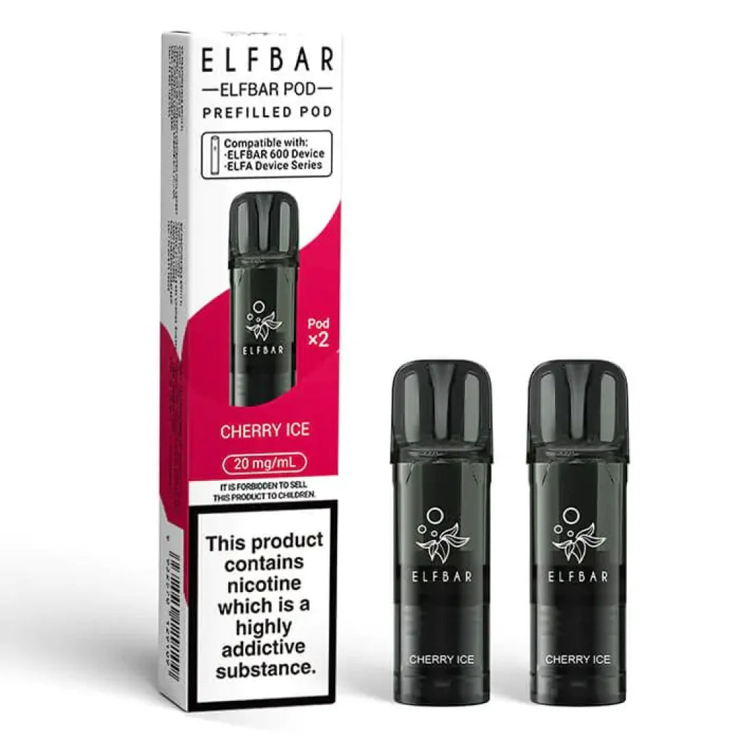 Elf Bar 600 Prefilled Refill Pods | Only £5.49 | Any 3 for £15