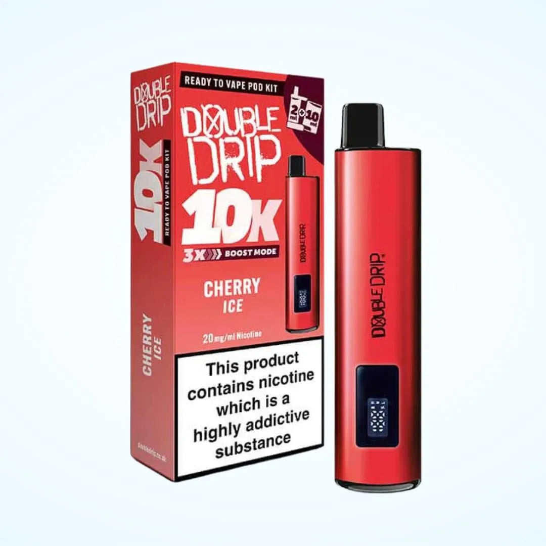 Double Drip 10K Puffs Prefilled Pod Kit | Only £8.99 | Any 3 for £24