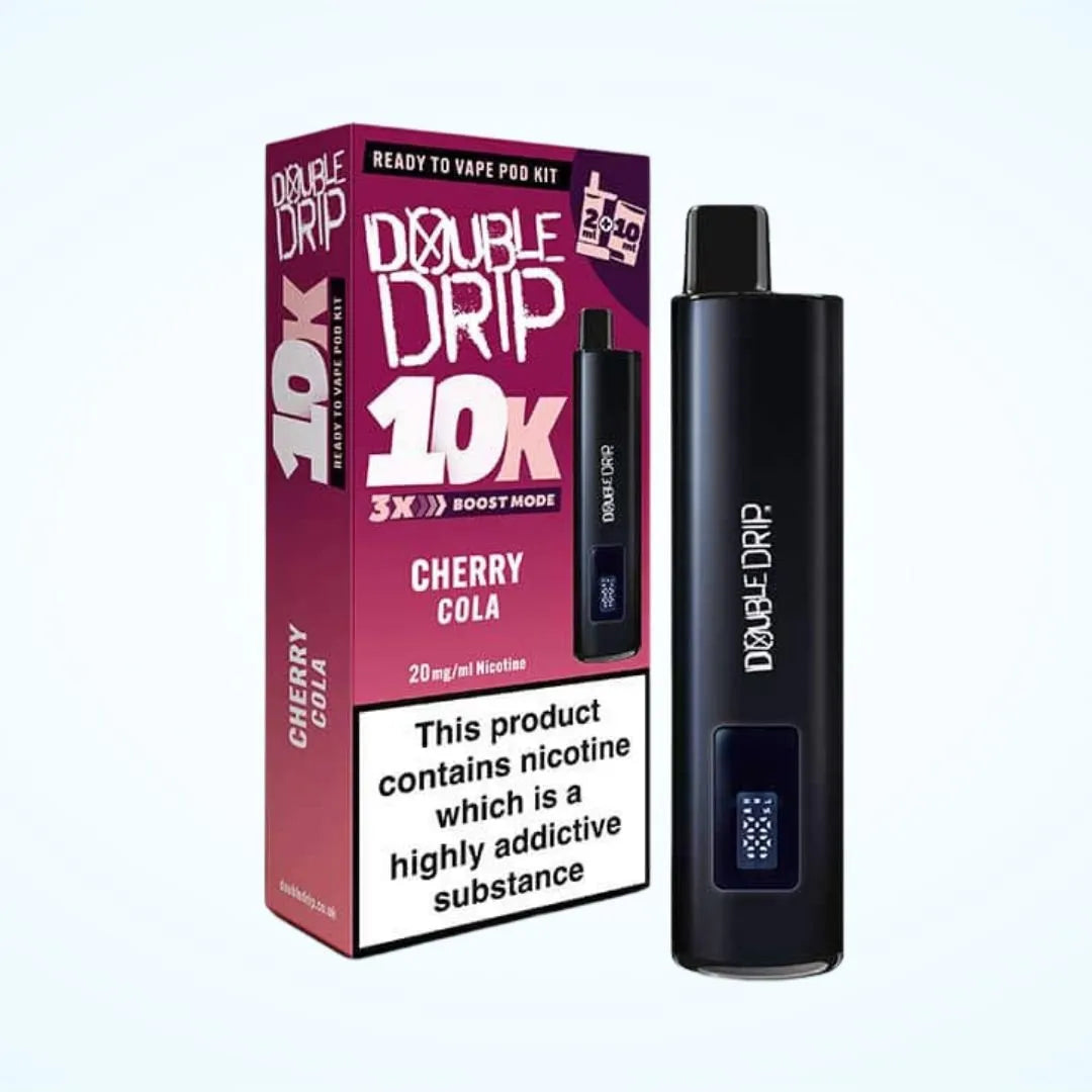 Double Drip 10K Puffs Prefilled Pod Kit | Only £8.99 | Any 3 for £24