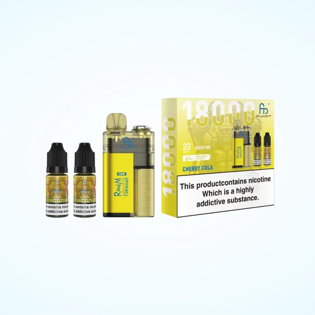 RANDM Fumot Tornado 18000 Puffs Vape Kit | Only £10.99| Any 3 for £30
