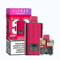 Elf Bar 4in1 Ultra 50K Puffs Prefilled Pod Kit | £12.99 | Any 3 for £35