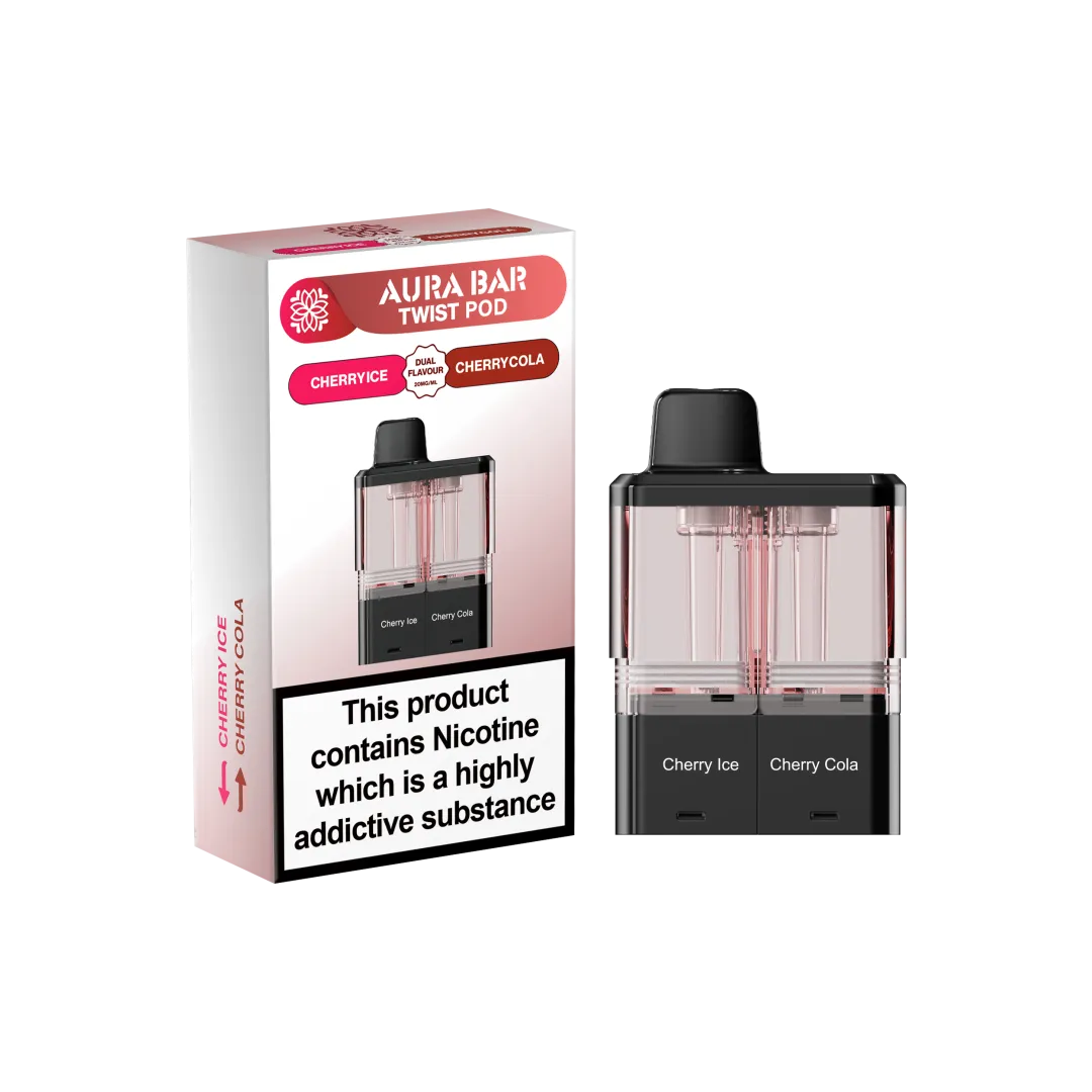 Aura Bar Twist 40K Refill Pods | Only £7.99 | Any 3 for £21