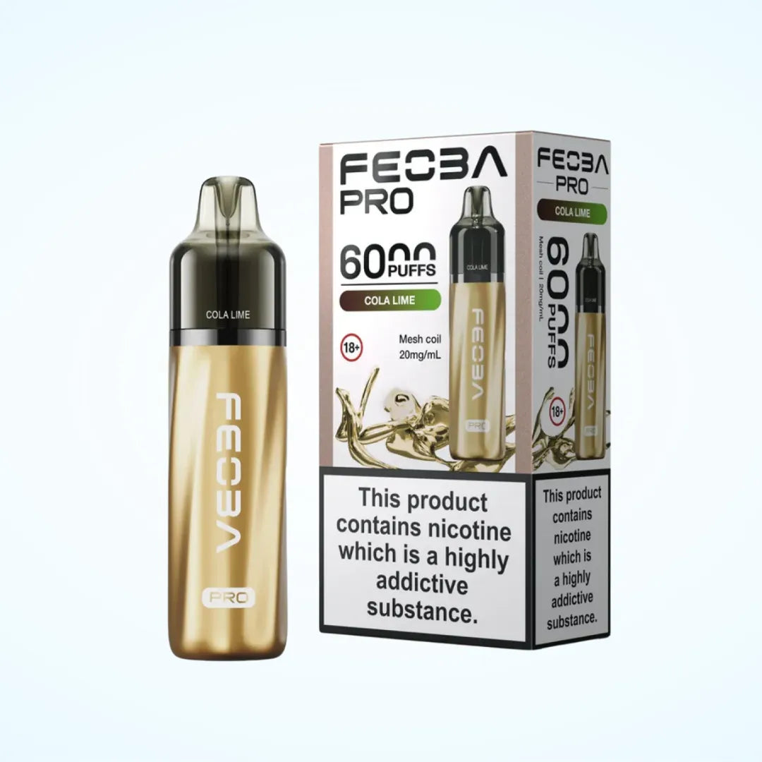 Feoba Pro 6000 Puffs Prefilled Pod Kit | Only £7.99 | Buy 3 for £22
