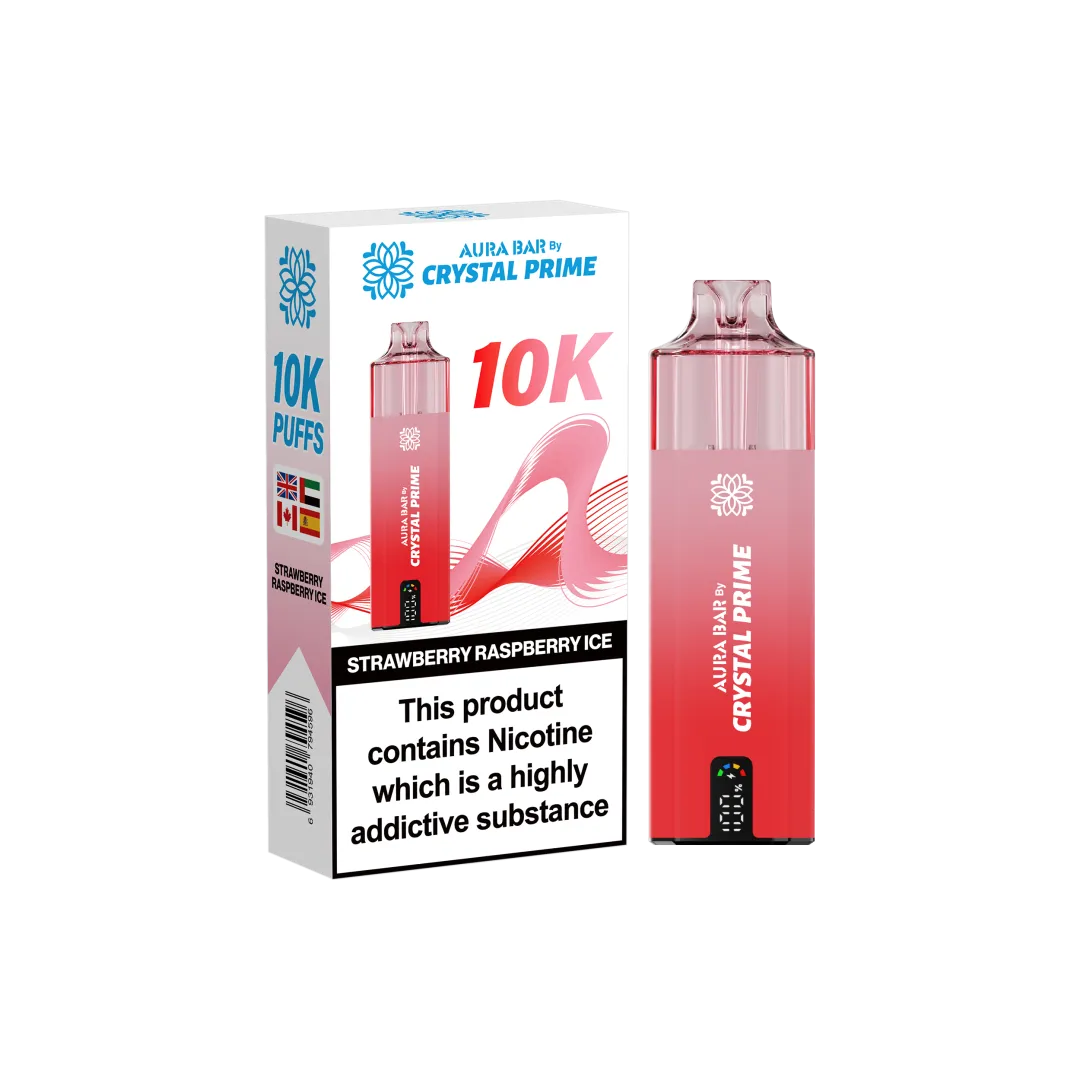 Crystal Prime 10000 Puffs Prefilled Pod Kit | Only £9.99 | Any 3 for £27