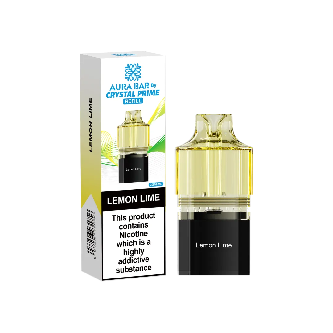 Crystal Prime 10000 Prefilled Refill Pods| Aura Bar | Only £5.99 | Any 3 for £16