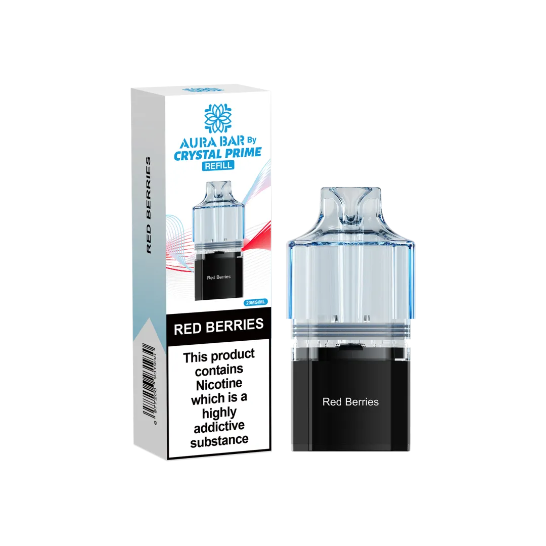 Crystal Prime 10000 Prefilled Refill Pods| Aura Bar | Only £5.99 | Any 3 for £16