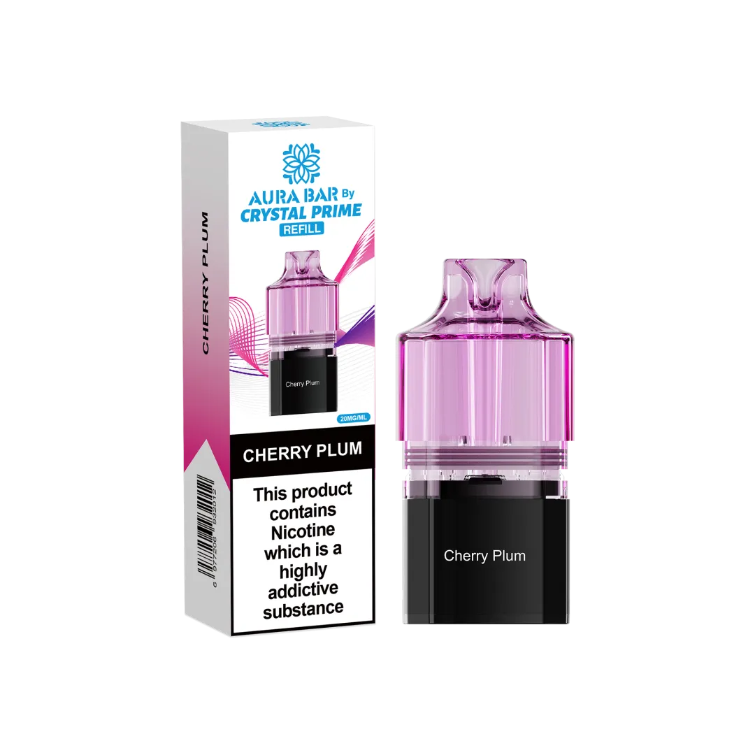 Crystal Prime 10000 Prefilled Refill Pods| Aura Bar | Only £5.99 | Any 3 for £16