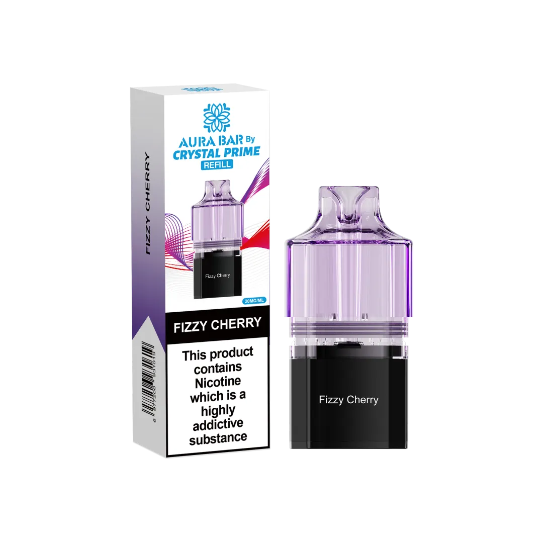 Crystal Prime 10000 Prefilled Refill Pods| Aura Bar | Only £5.99 | Any 3 for £16