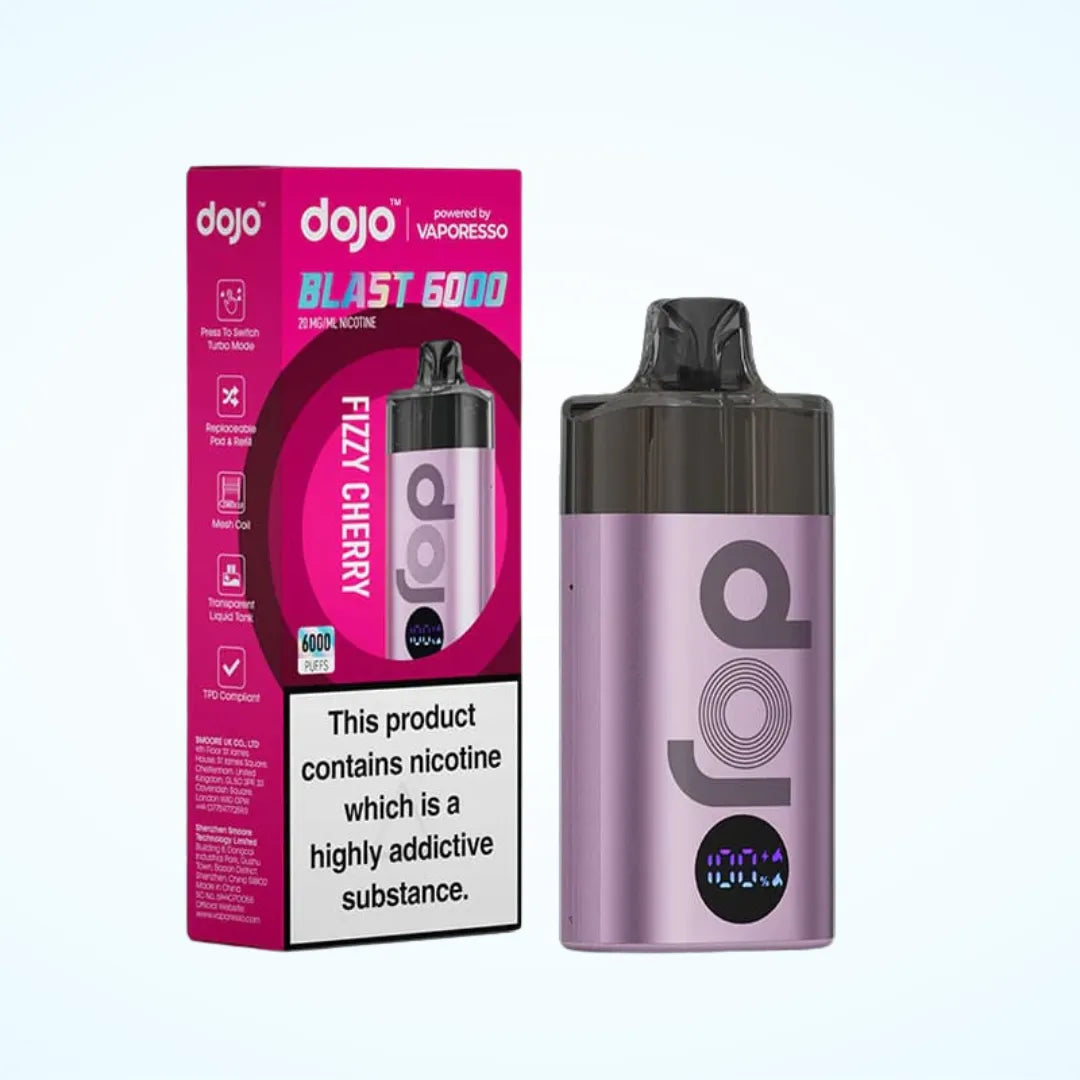 Vaporesso Dojo Blast 6000 Puffs Prefilled Pod Vape Kit | Only £7.99 | Any 3 for £22