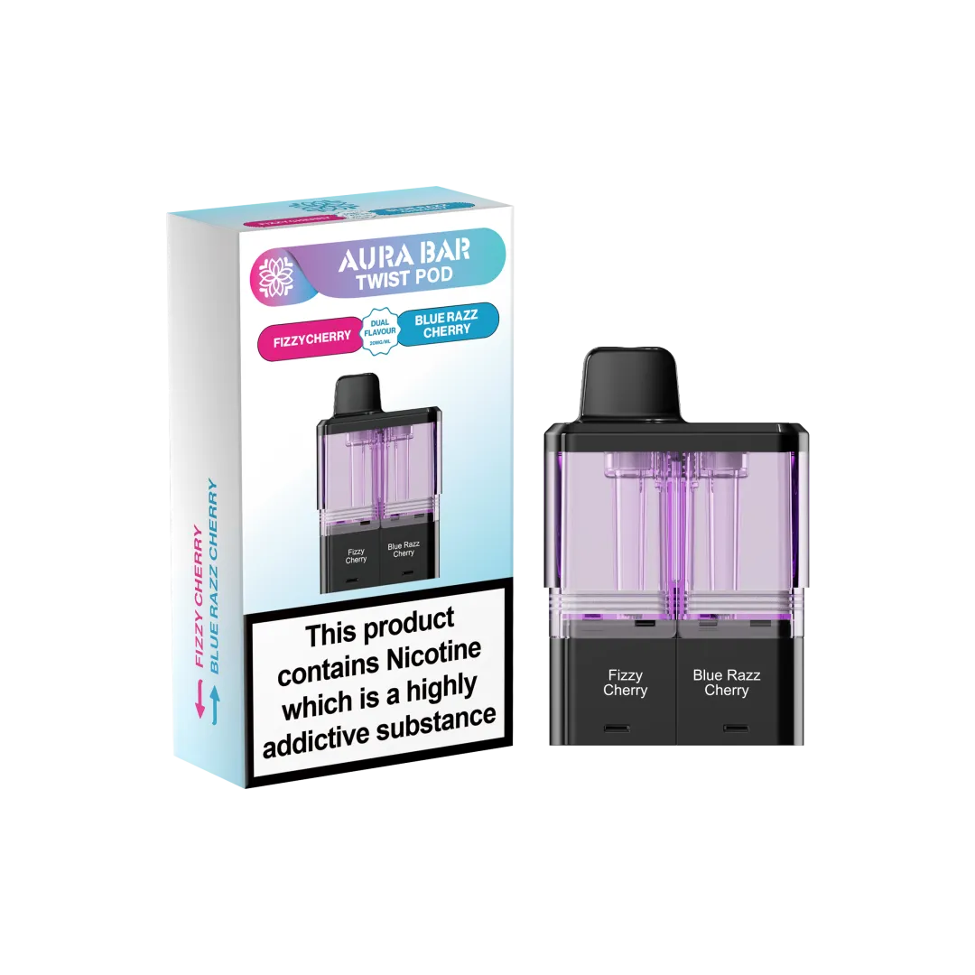 Aura Bar Twist 40K Refill Pods | Only £7.99 | Any 3 for £21