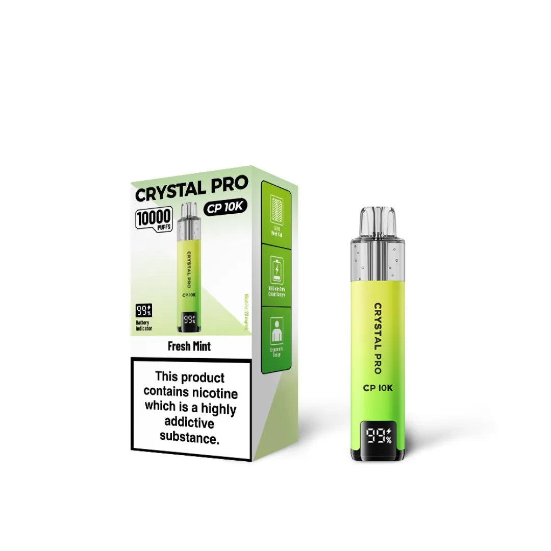 Crystal Pro CP 10K Puffs Prefilled Pod Kit | Only £8.99 | Any 3 for £24