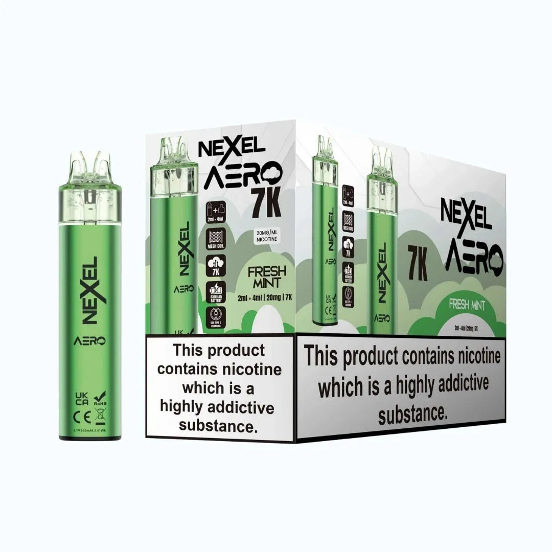 Nexel Aero 7000 Puffs Prefilled Pod Kit | Only £7.99 | Any 3 for £21