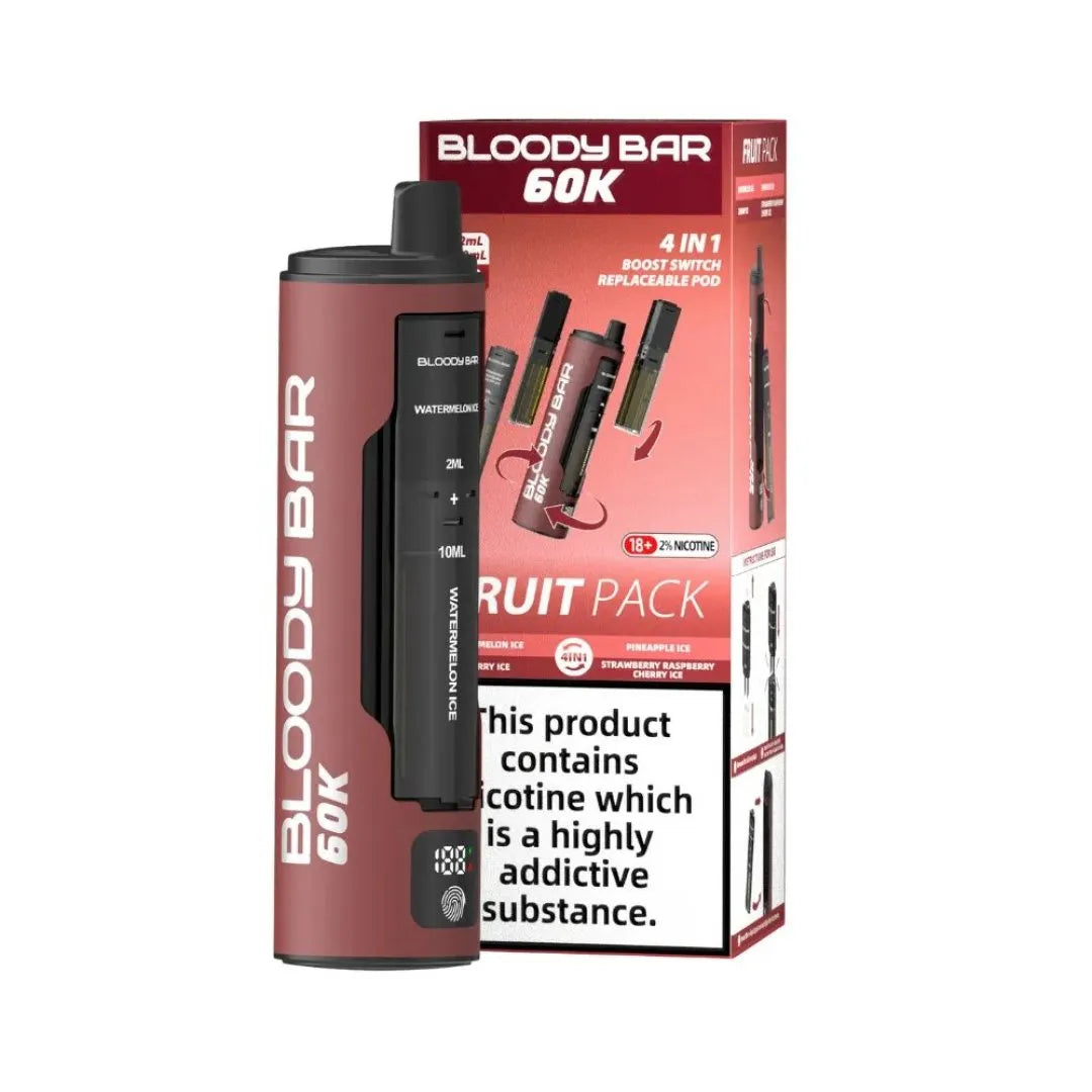Bloody Bar 60K Puffs Prefilled Pod Kit | Only £14.99 | Any 3 for £36