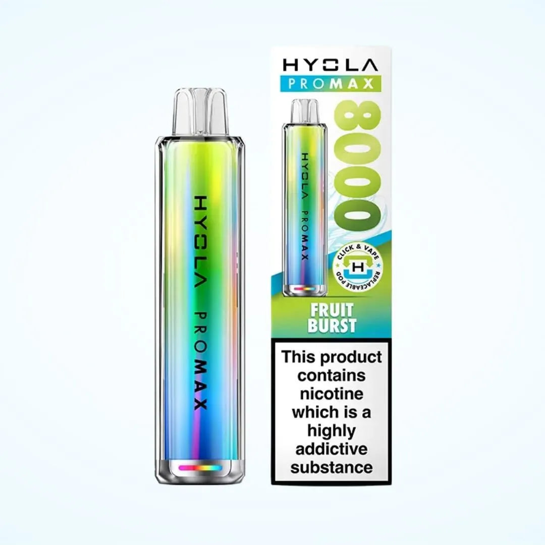 Hyola Pro Max 8000 Puffs Prefilled Pod Kit | Only £8.99 | Any 3 for £24