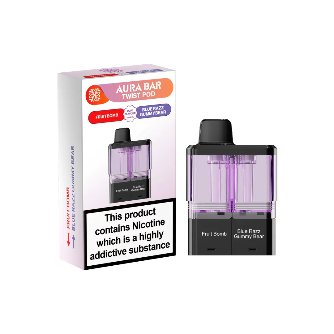 Aura Bar Twist 40K Refill Pods | Only £7.99 | Any 3 for £21