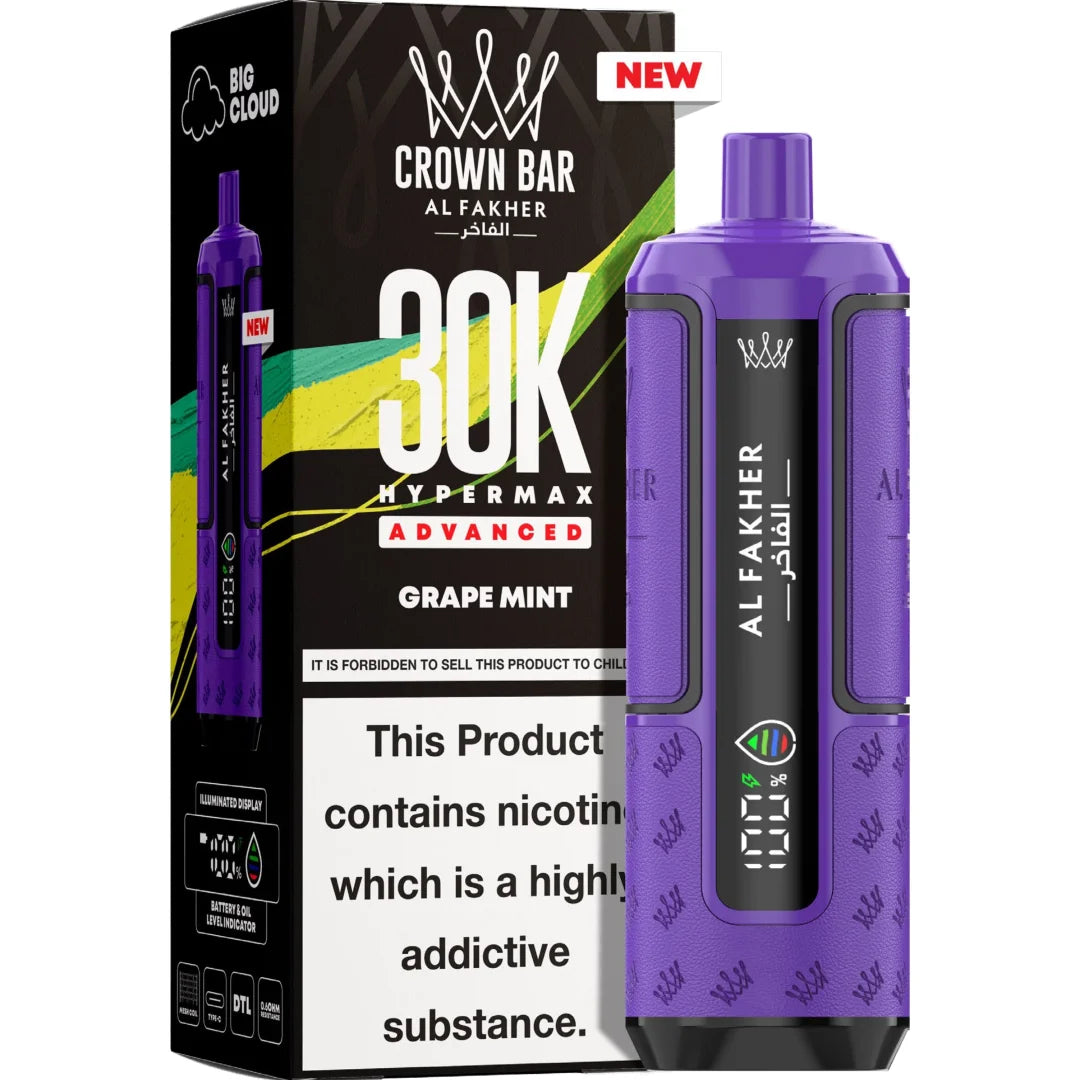 Al Fakher Hypermax 30K Puffs Prefilled Vape Kit | Only £10.99 | Any 3 for £30