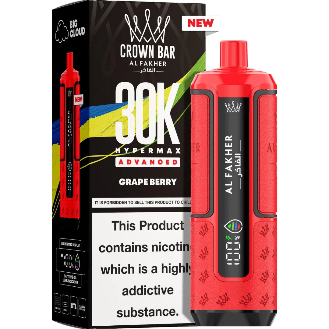 Al Fakher Hypermax 30K Puffs Prefilled Vape Kit | Only £10.99 | Any 3 for £30