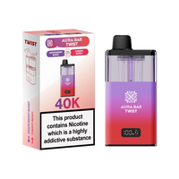 Aura Bar Twist 40K Puffs Prefilled Pod Kit | Only £10.99 | Any 3 for £30