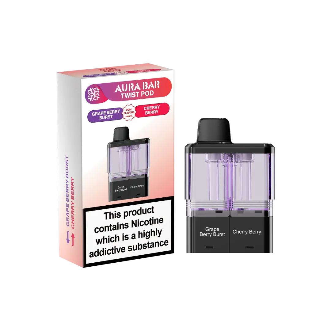 Aura Bar Twist 40K Refill Pods | Only £7.99 | Any 3 for £21