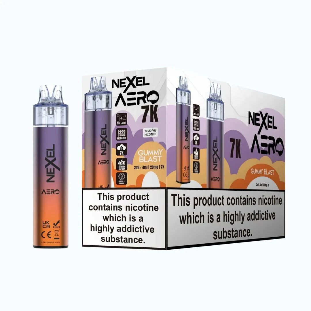 Nexel Aero 7000 Puffs Prefilled Pod Kit | Only £7.99 | Any 3 for £21