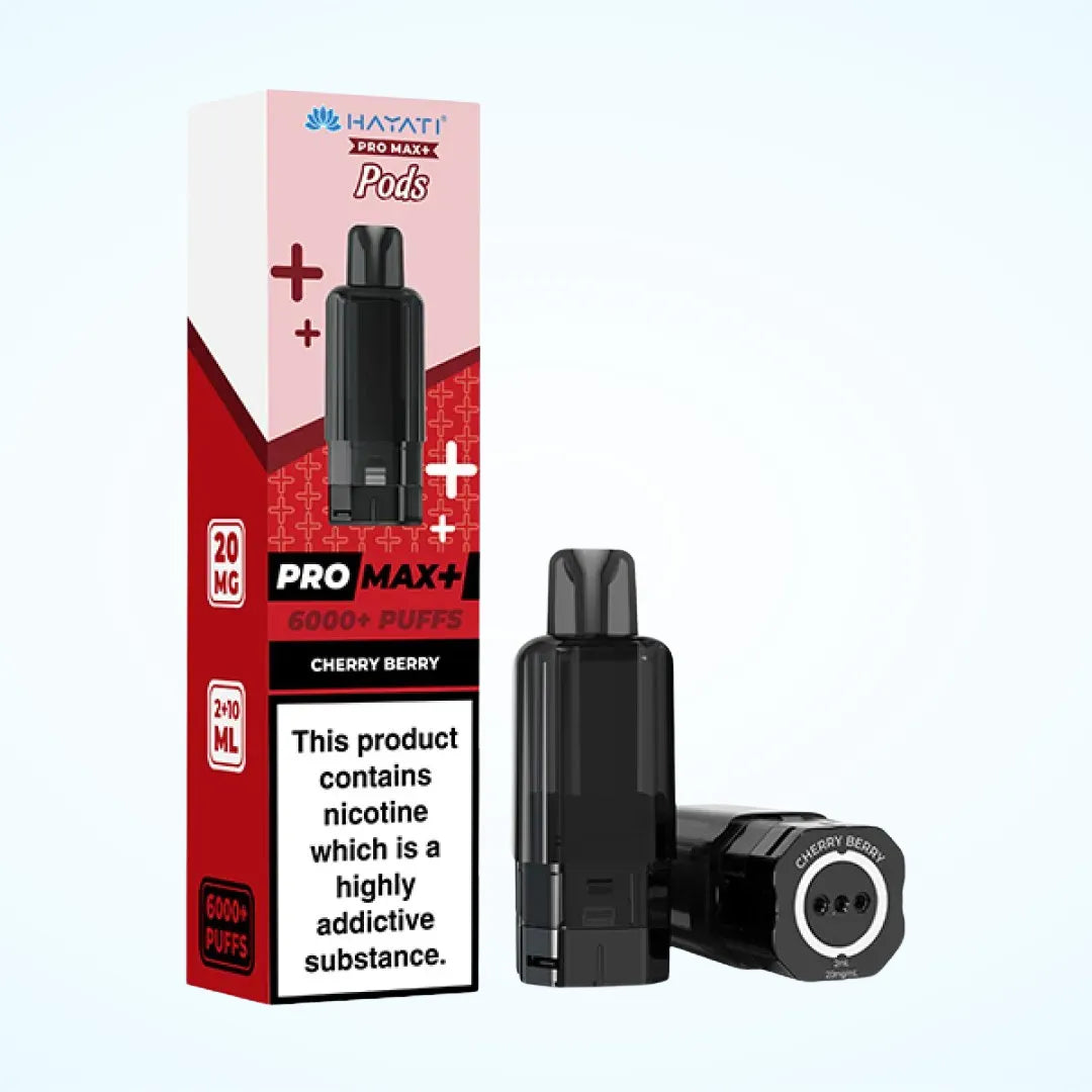 Hayati Pro Max Plus 6K Prefilled Refill Pods | Only £6.99 | Any 3 for £18