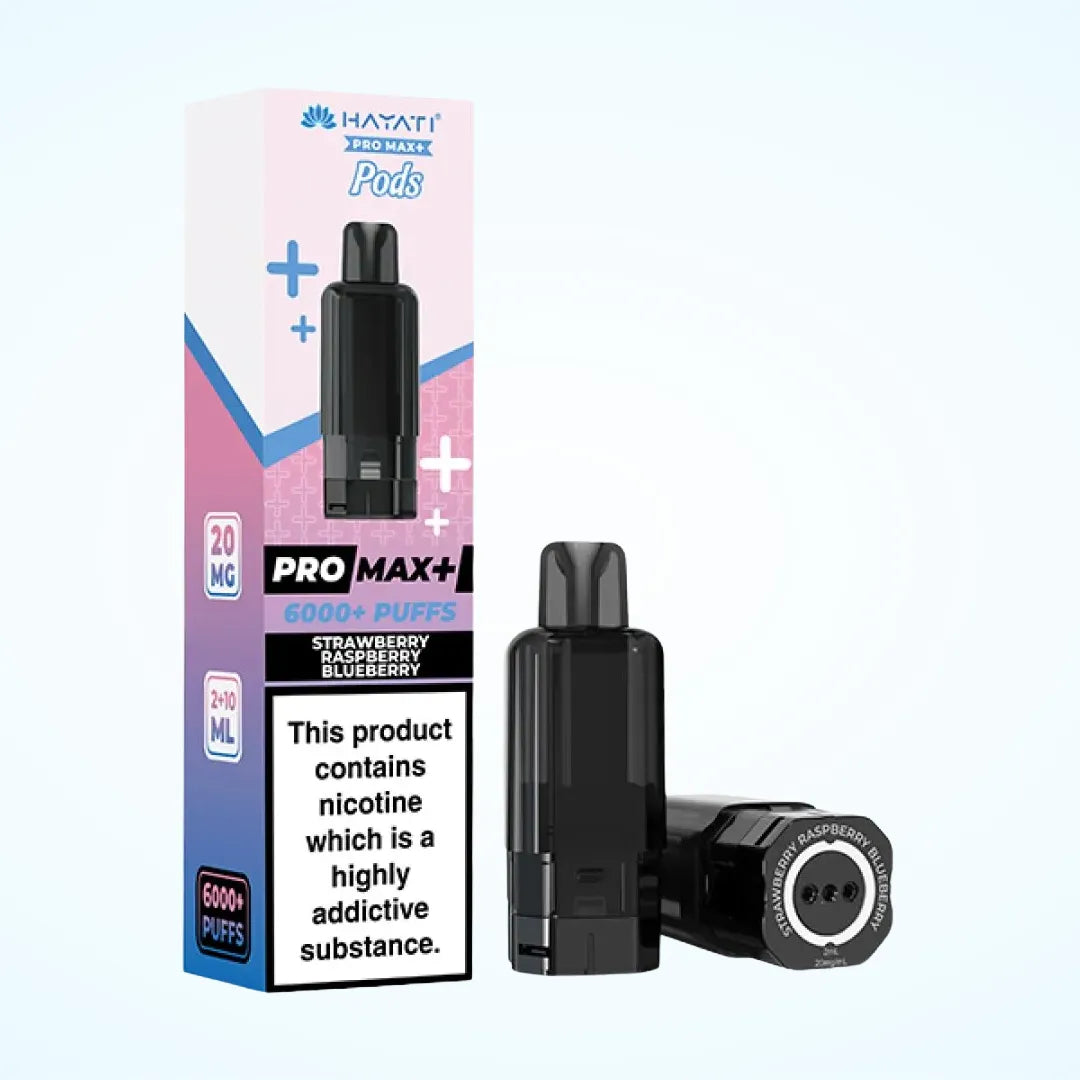 Hayati Pro Max Plus 6K Prefilled Refill Pods | Only £6.99 | Any 3 for £18