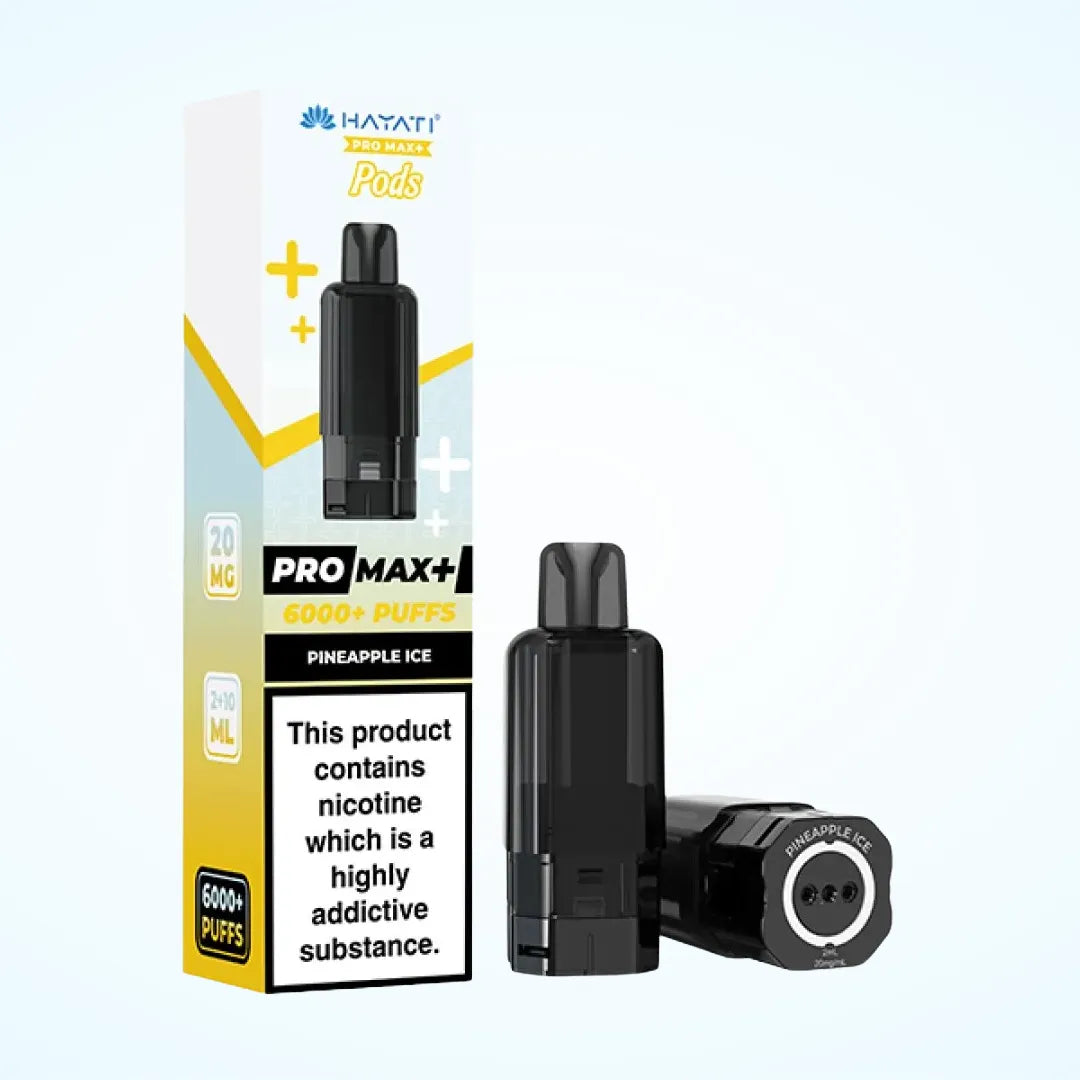 Hayati Pro Max Plus 6K Prefilled Refill Pods | Only £6.99 | Any 3 for £18