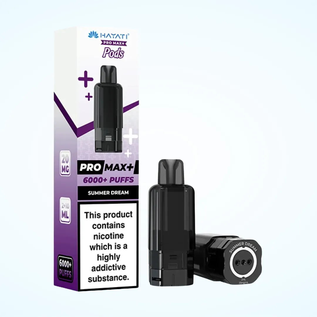 Hayati Pro Max Plus 6K Prefilled Refill Pods | Only £6.99 | Any 3 for £18