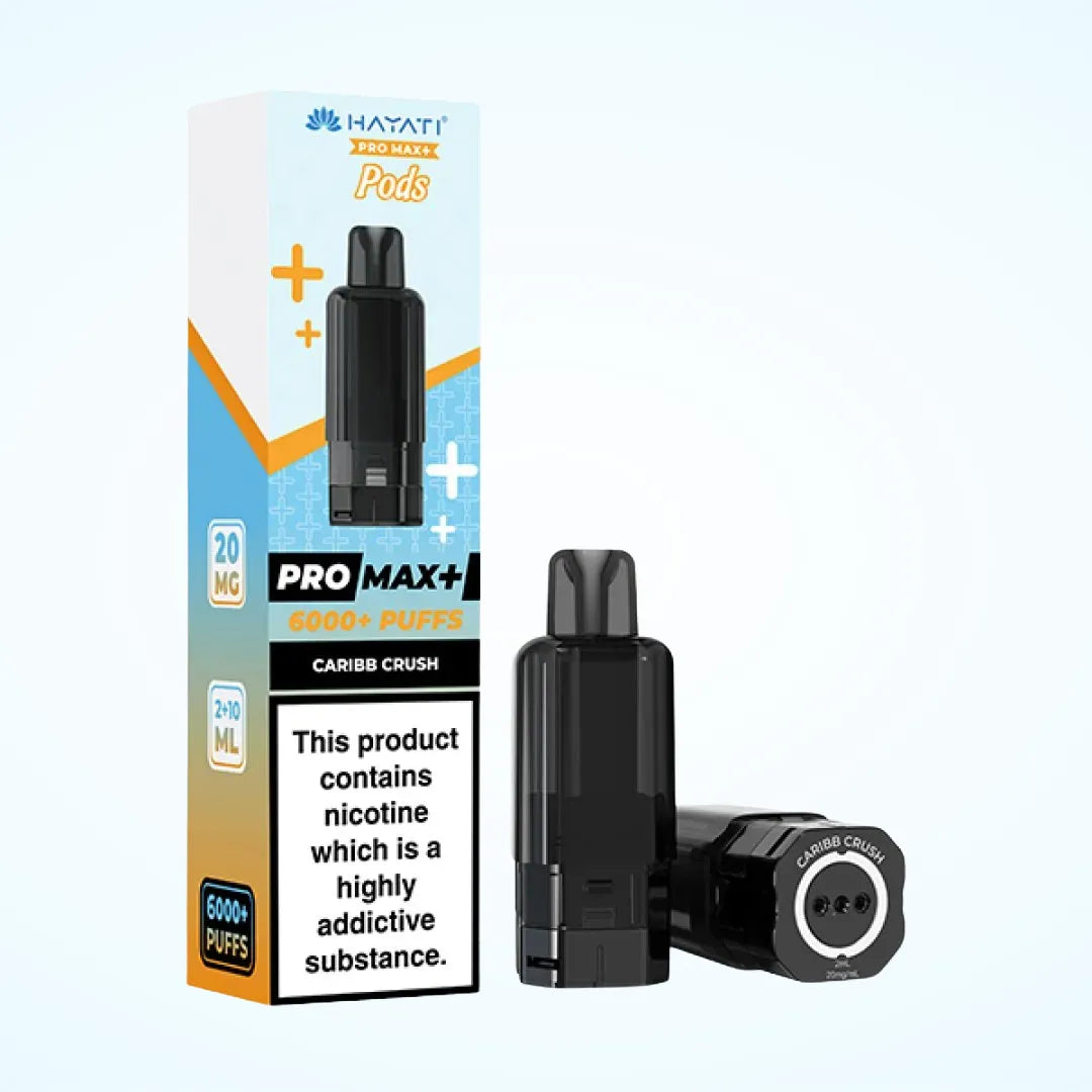 Hayati Pro Max Plus 6K Prefilled Refill Pods | Only £6.99 | Any 3 for £18