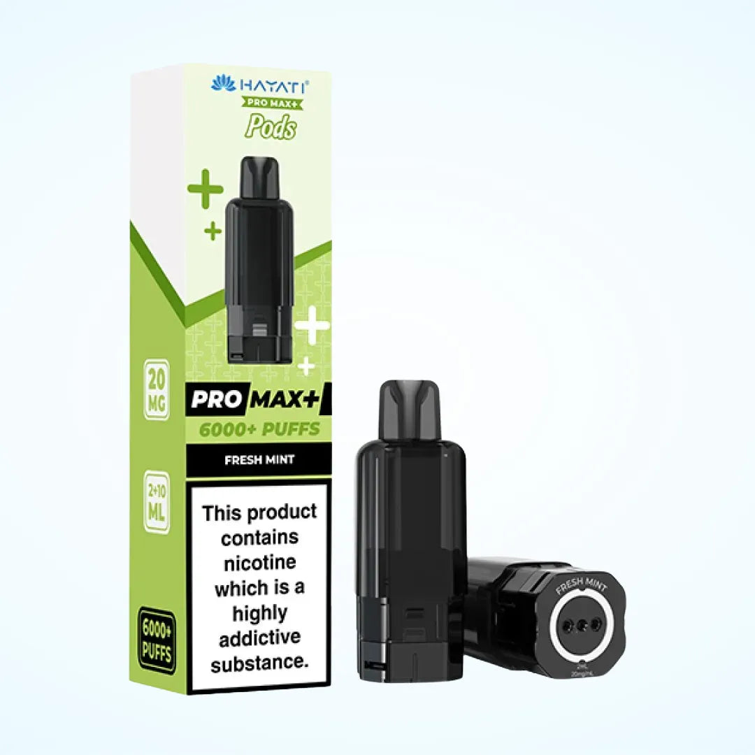 Hayati Pro Max Plus 6K Prefilled Refill Pods | Only £6.99 | Any 3 for £18