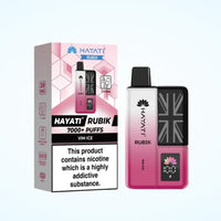 Hayati Rubik 7000 Puffs Prefilled Vape Kit | Only £8.99 | Any 3 for £26