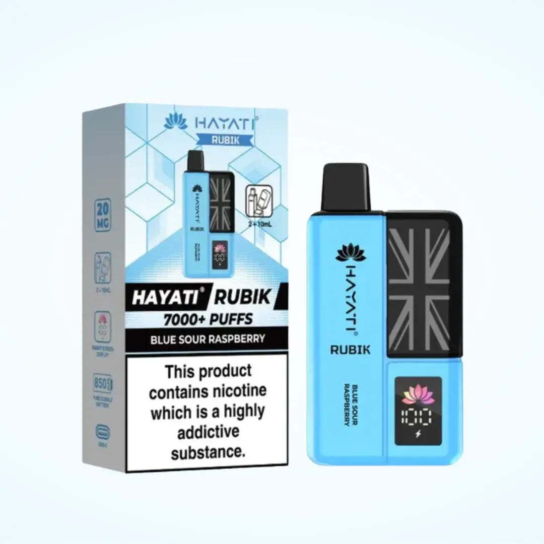 Hayati Rubik 7000 Puffs Prefilled Vape Kit | Only £8.99 | Any 3 for £26