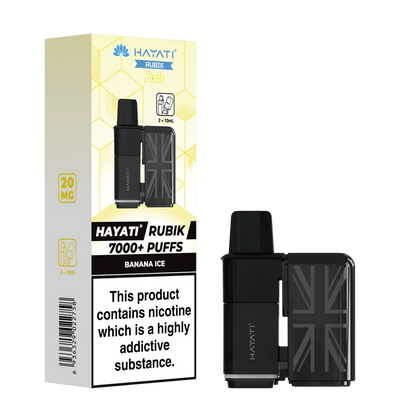 Hayati Rubik 7000 Prefilled Refill Pods | Only £7.99 | Any 3 for £23