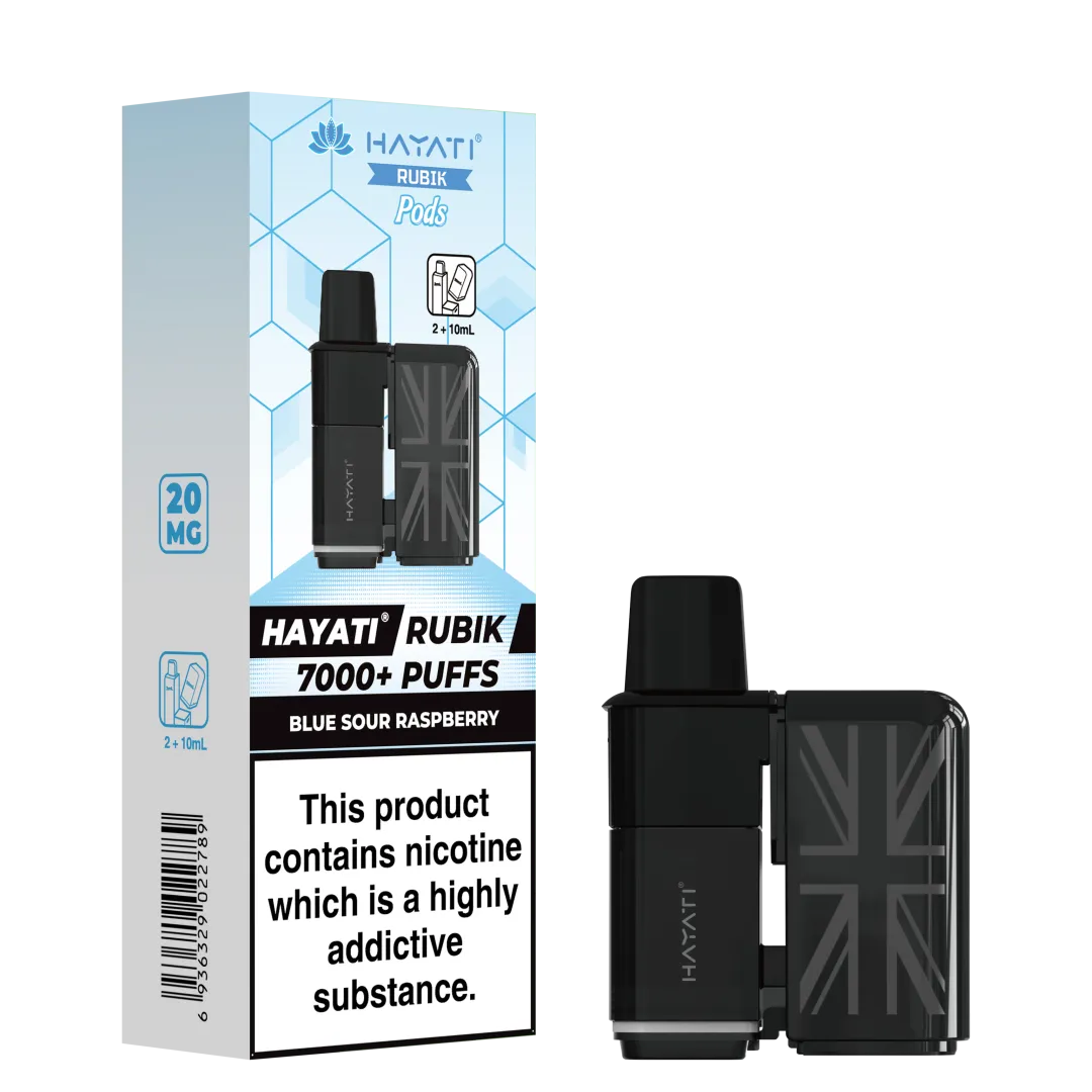 Hayati Rubik 7000 Prefilled Refill Pods | Only £7.99 | Any 3 for £23