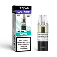 Hawcos x Lost Mary Pro Max 7000 Prefilled Refill Pods | Only £6.49 | Any 3 for £16.99