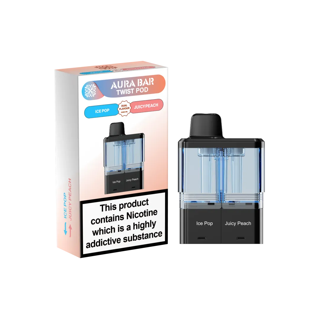 Aura Bar Twist 40K Refill Pods | Only £7.99 | Any 3 for £21