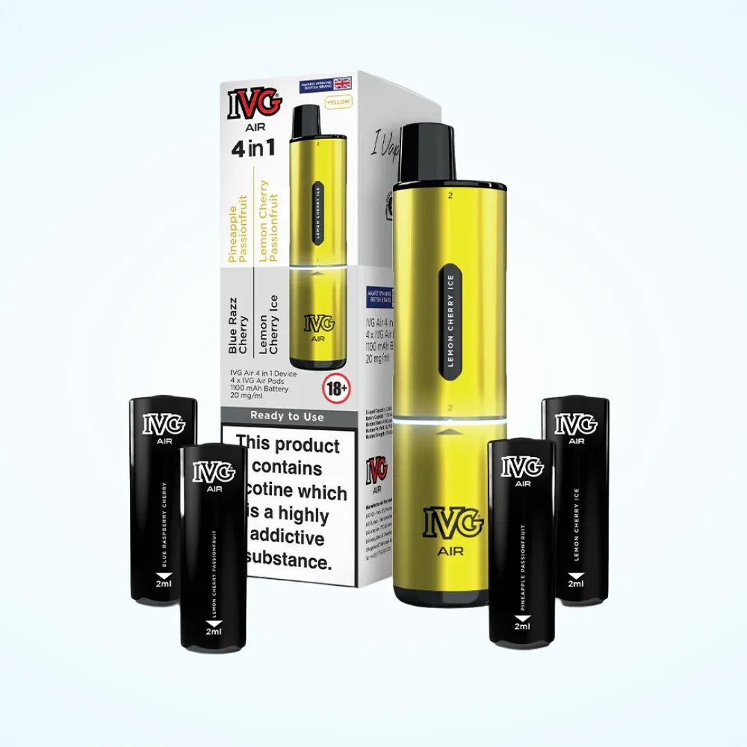 IVG Air 4-in-1 2400 Puffs Prefilled Pod Kit | Only £8.99 | Any 3 for £25