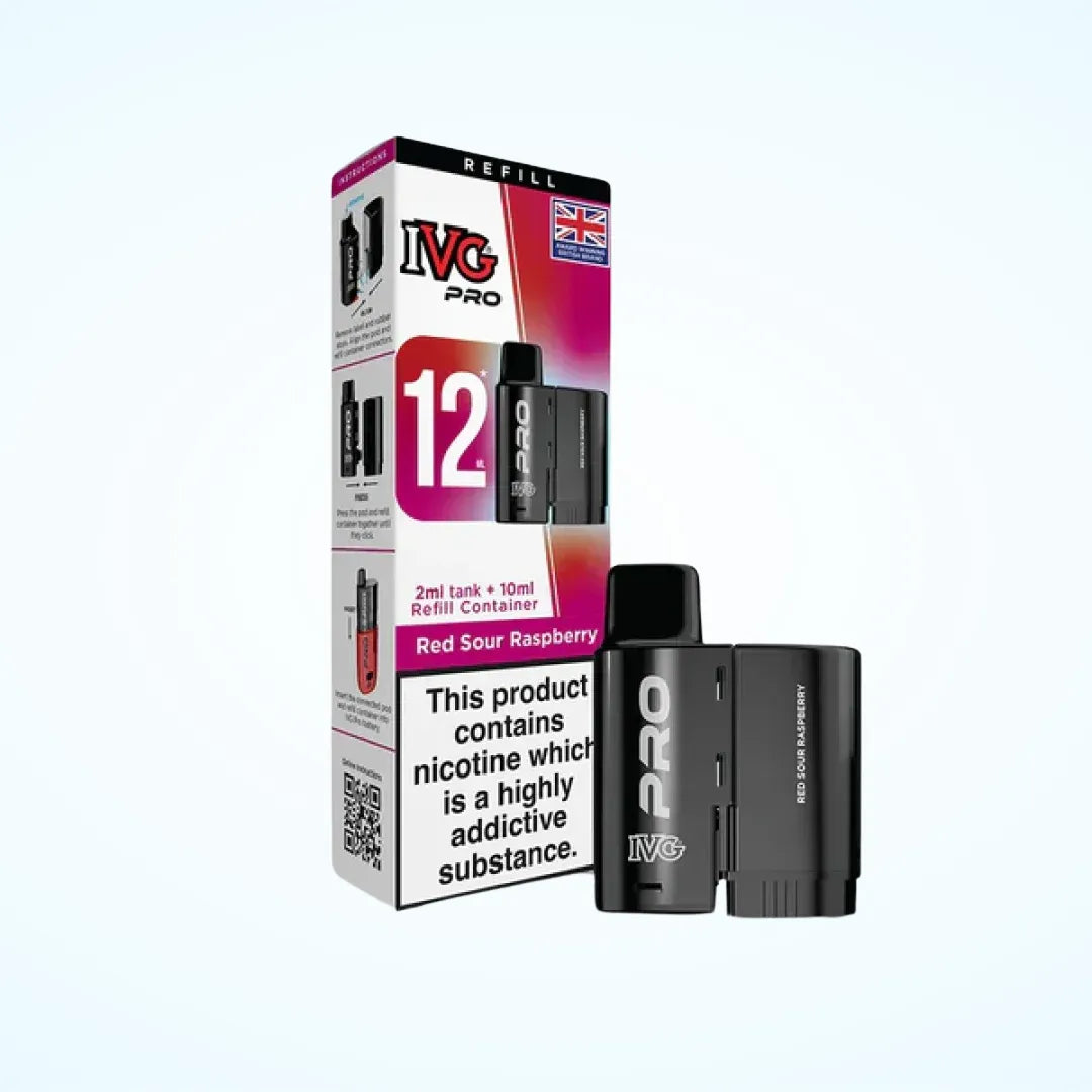 IVG Pro 12 Prefilled Pods | Only £6.99 | Buy 3 for 18