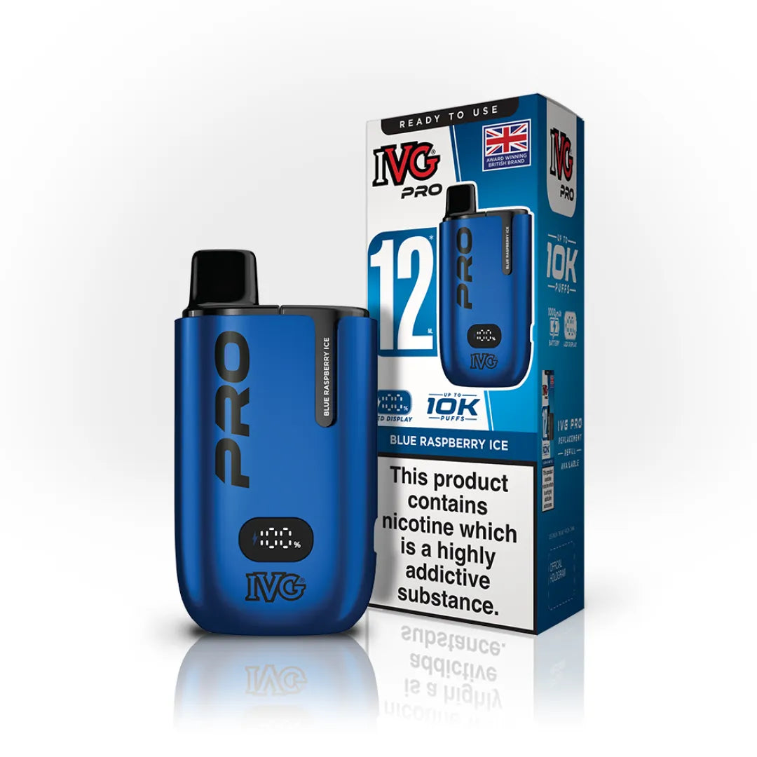 IVG Pro 12 10K Puffs Starter Kit | Only £8.99 | Any 3 for £24