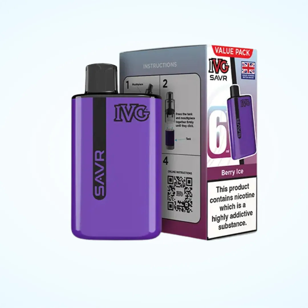 IVG SAVR 3000 Puffs Vape Kit | Only £5.99 | Any 3 for £15