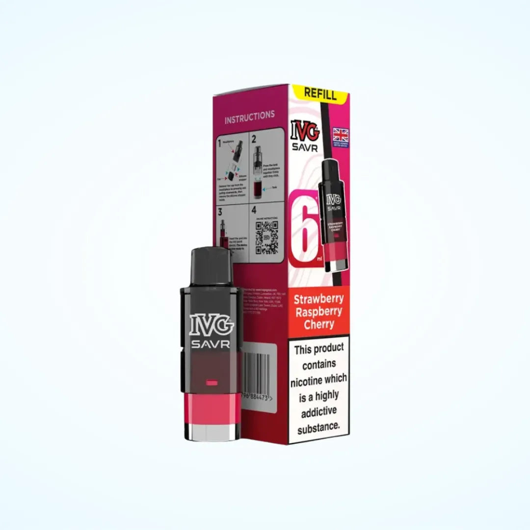 IVG SAVR Prefilled Pods | Only £4.99 | Any 3 for 14