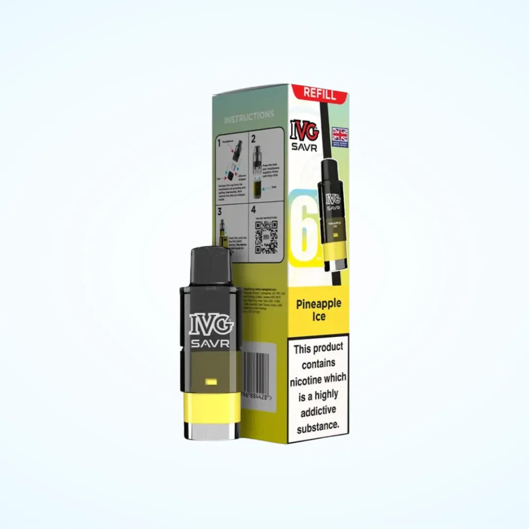 IVG SAVR Prefilled Pods | Only £4.99 | Any 3 for 14
