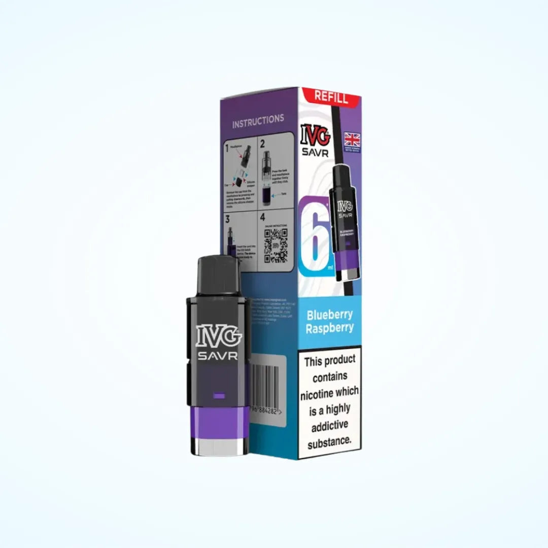 IVG SAVR Prefilled Pods | Only £4.99 | Any 3 for 14