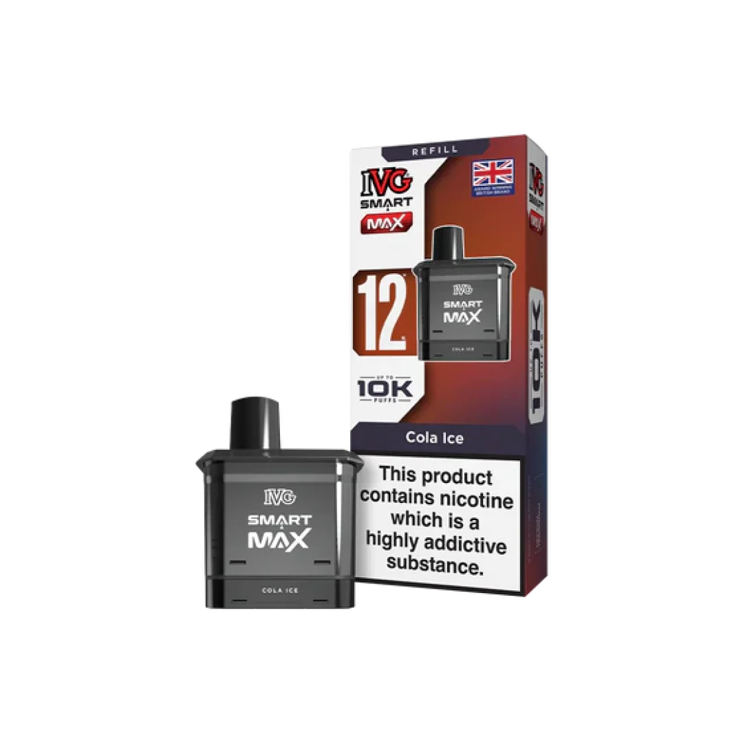 IVG Smart Max 10K Prefilled Refill Pods | Only £6.99 | Any 3 for £20