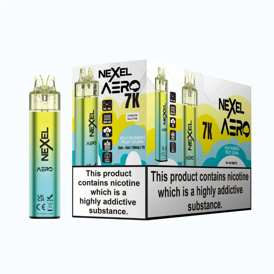 Nexel Aero 7000 Puffs Prefilled Pod Kit | Only £7.99 | Any 3 for £21