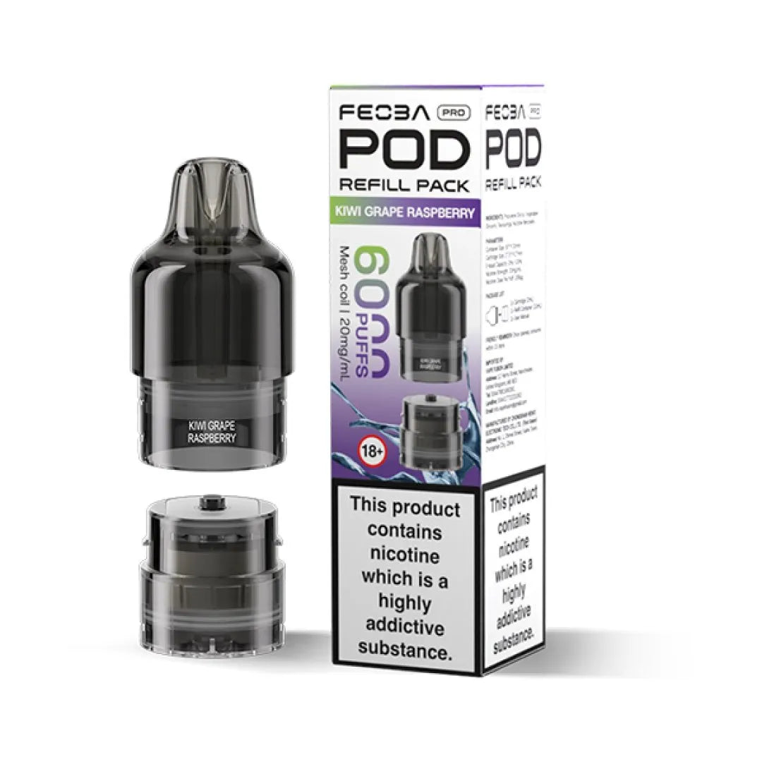 Feoba Pro 6K Prefilled Refill Pods | Only £4.99 | Any 3 for £14
