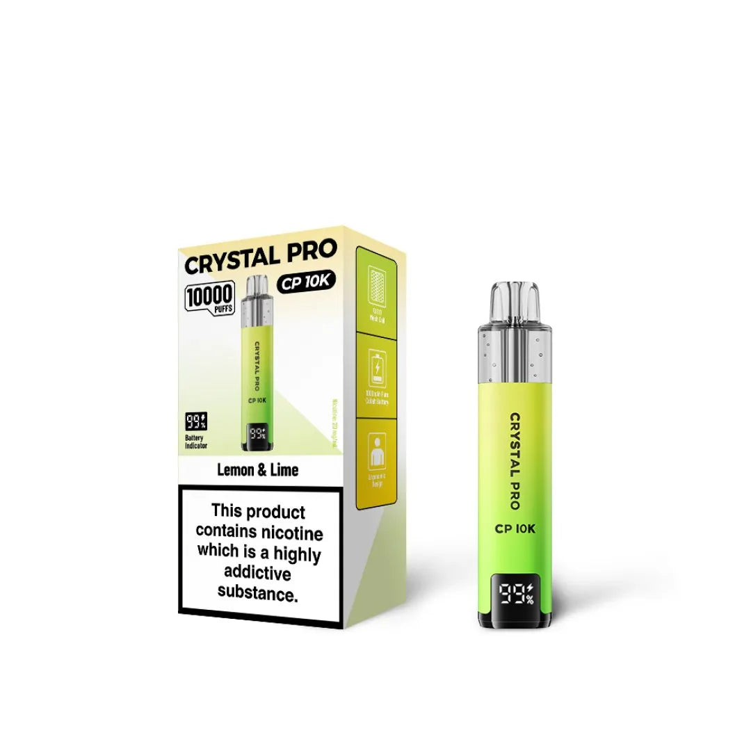 Crystal Pro CP 10K Puffs Prefilled Pod Kit | Only £8.99 | Any 3 for £24